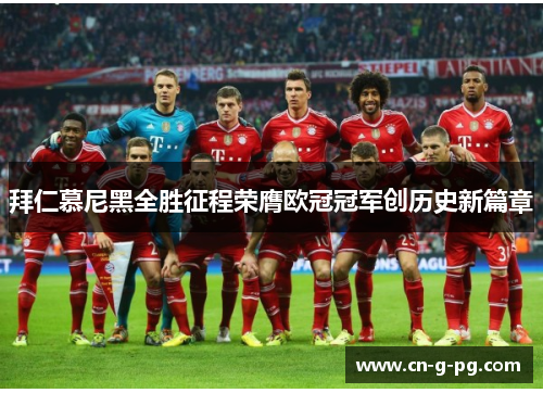 拜仁慕尼黑全胜征程荣膺欧冠冠军创历史新篇章 拜仁慕尼黑全胜征程荣膺欧冠冠军创历史新篇章
